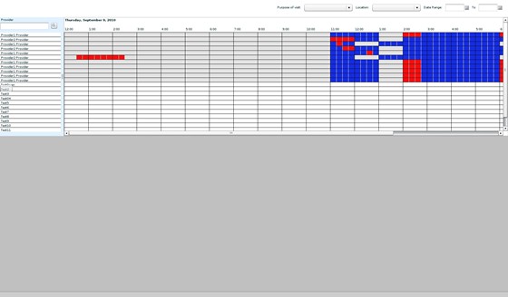 FLEX: Appointment Grid